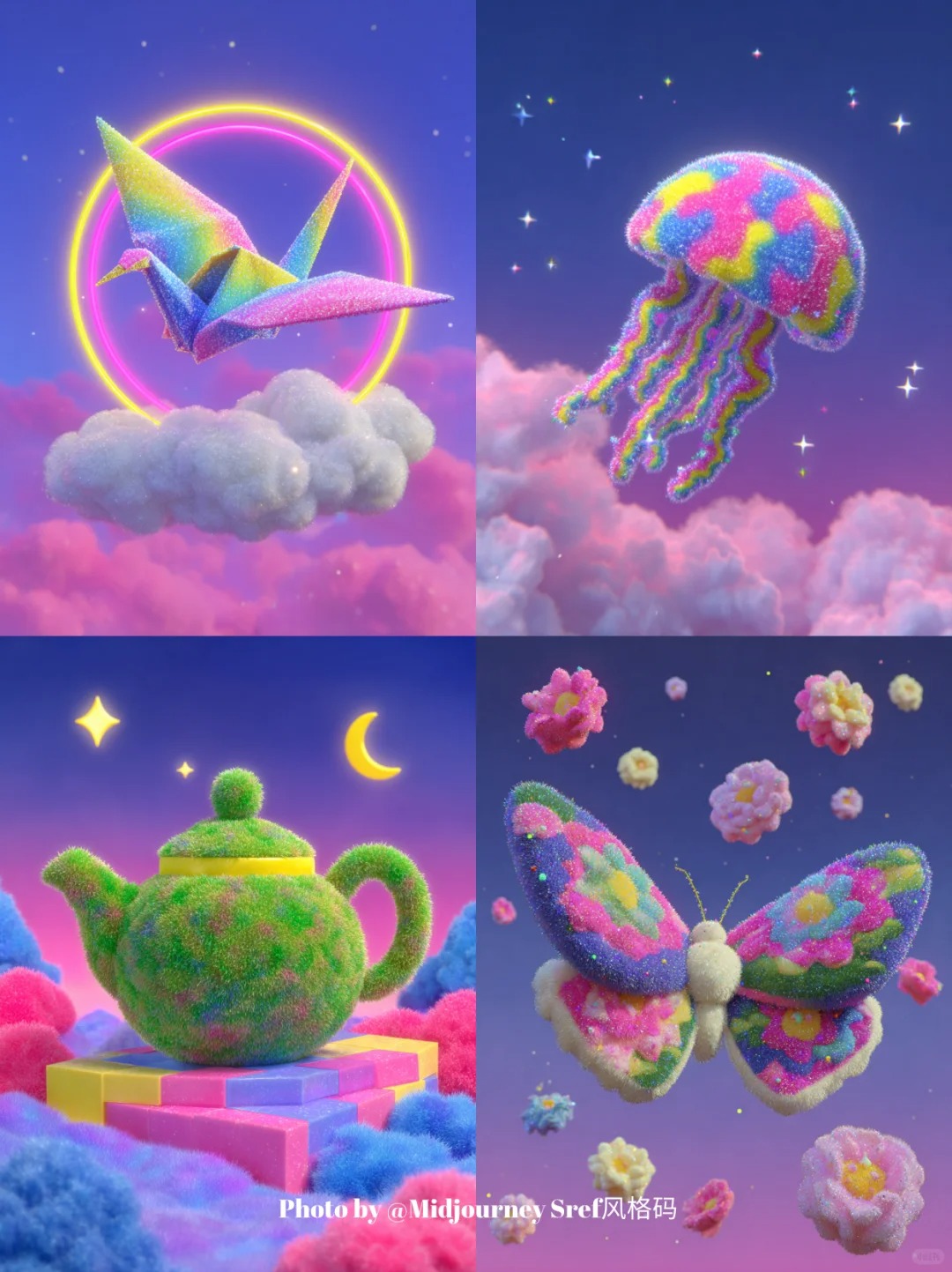 Midjourney风格码255 ｜sref 1249918663