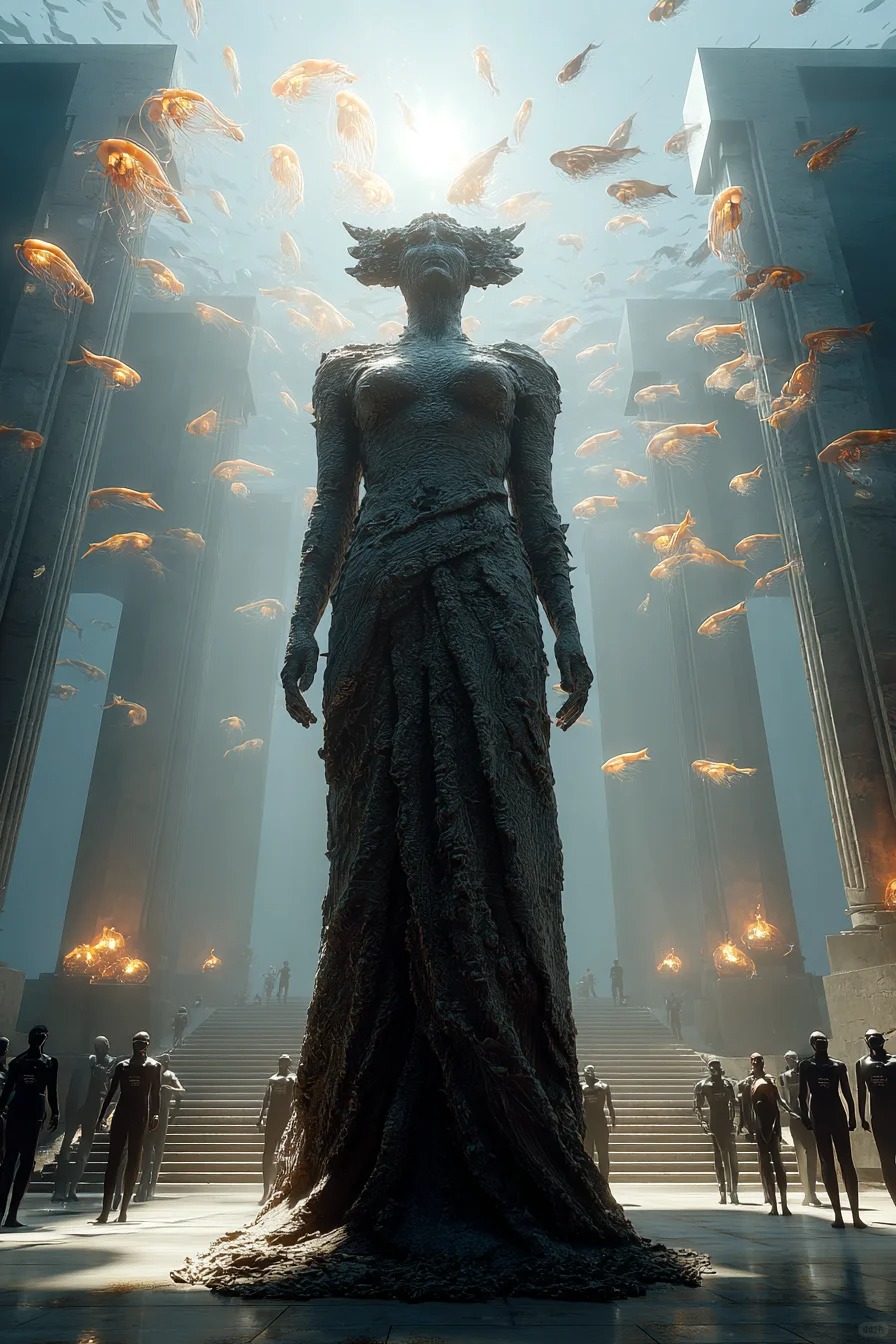 鱼人族的文明 | 深海秘境