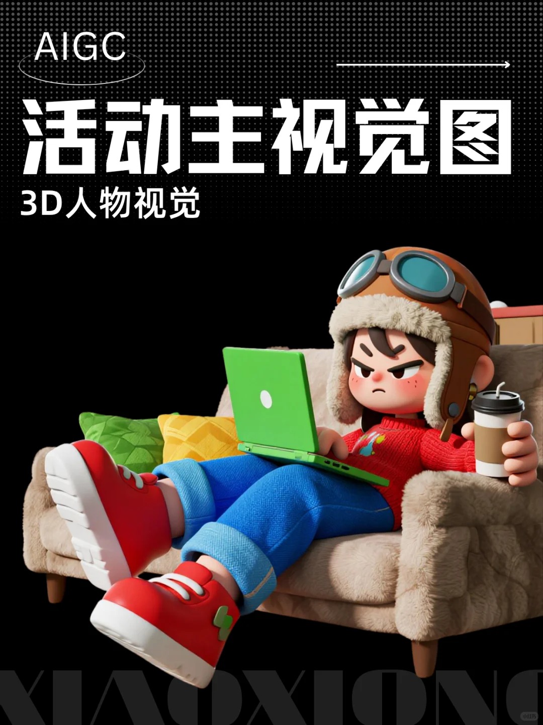1分钟ai直出3D人物模型