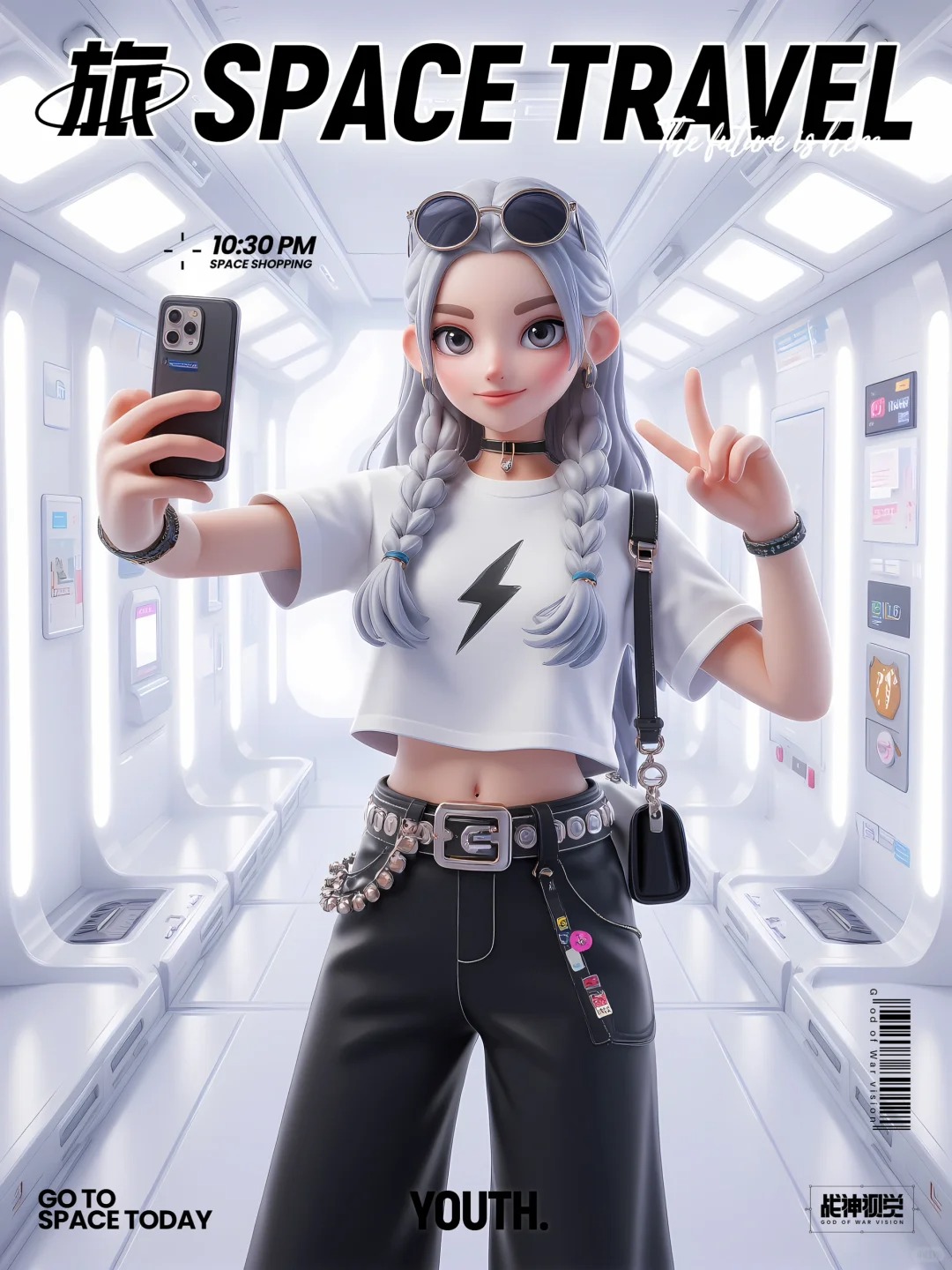 AI 你简直逆天！做3D运营海报发展成这样？