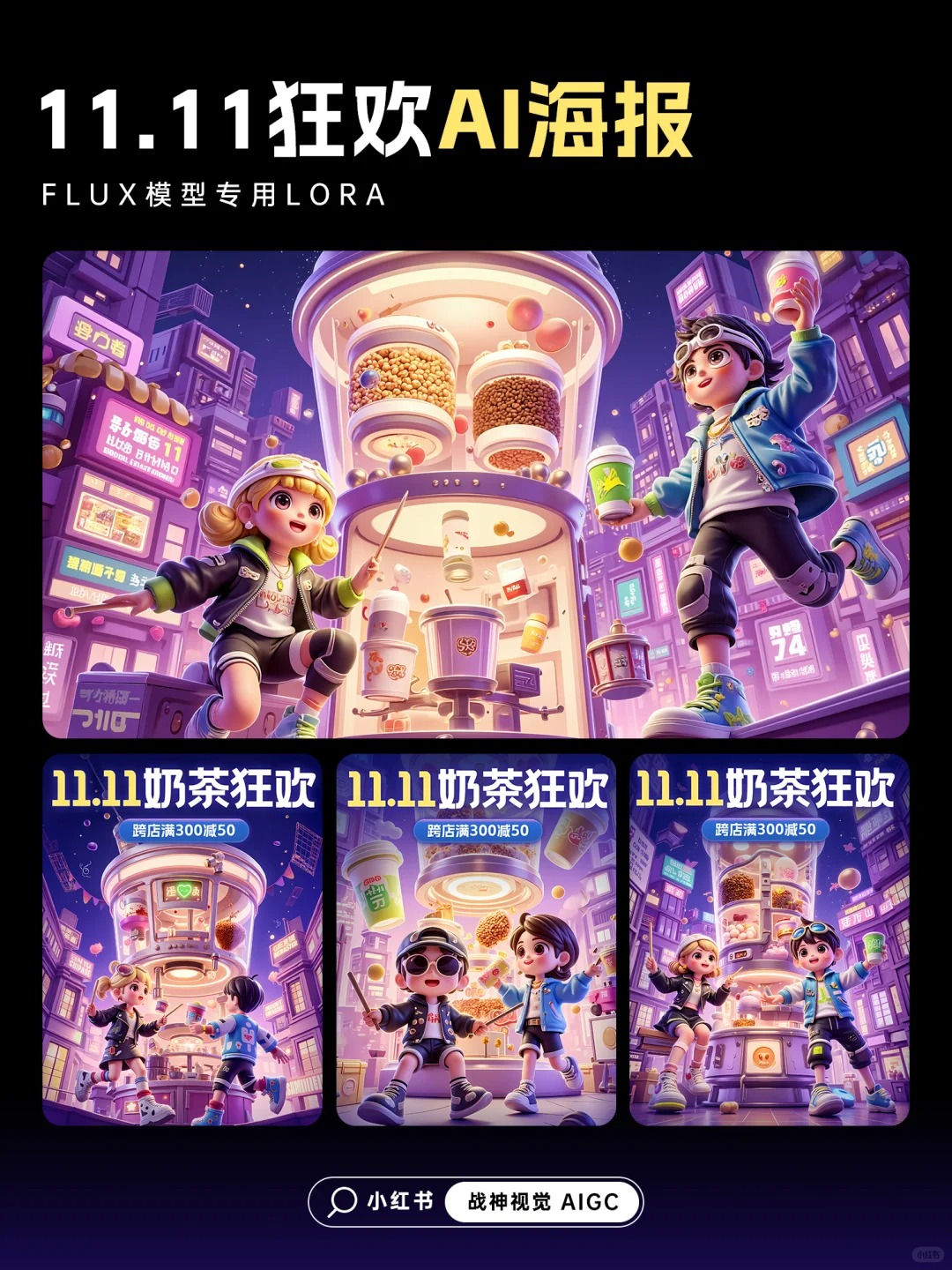 真香！双11运营海报无需建模！