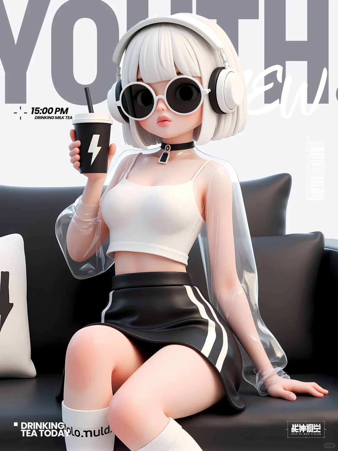 我服辣！AI做3D潮玩人物都看不出AI感了？