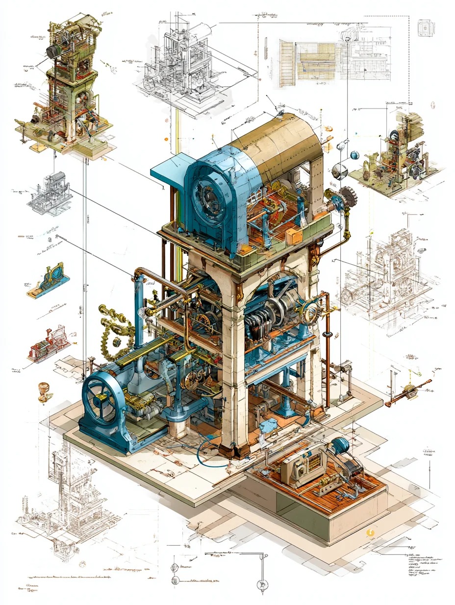 机械设计·工业机械设计稿［咒语］