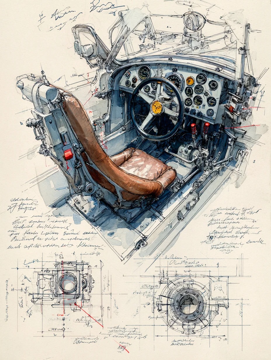 坦克内饰·设计草稿［咒语］