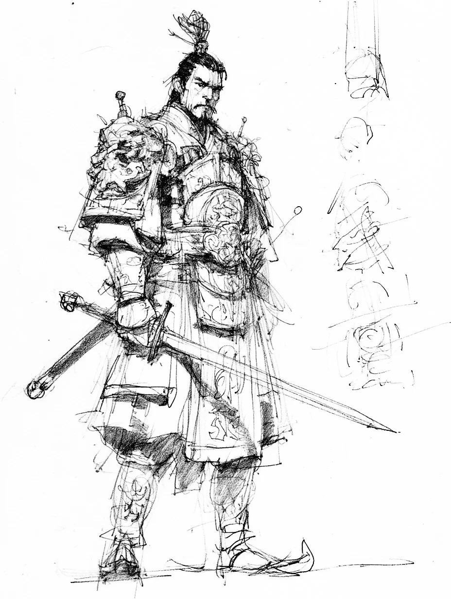 潦草画稿·明将［咒语］