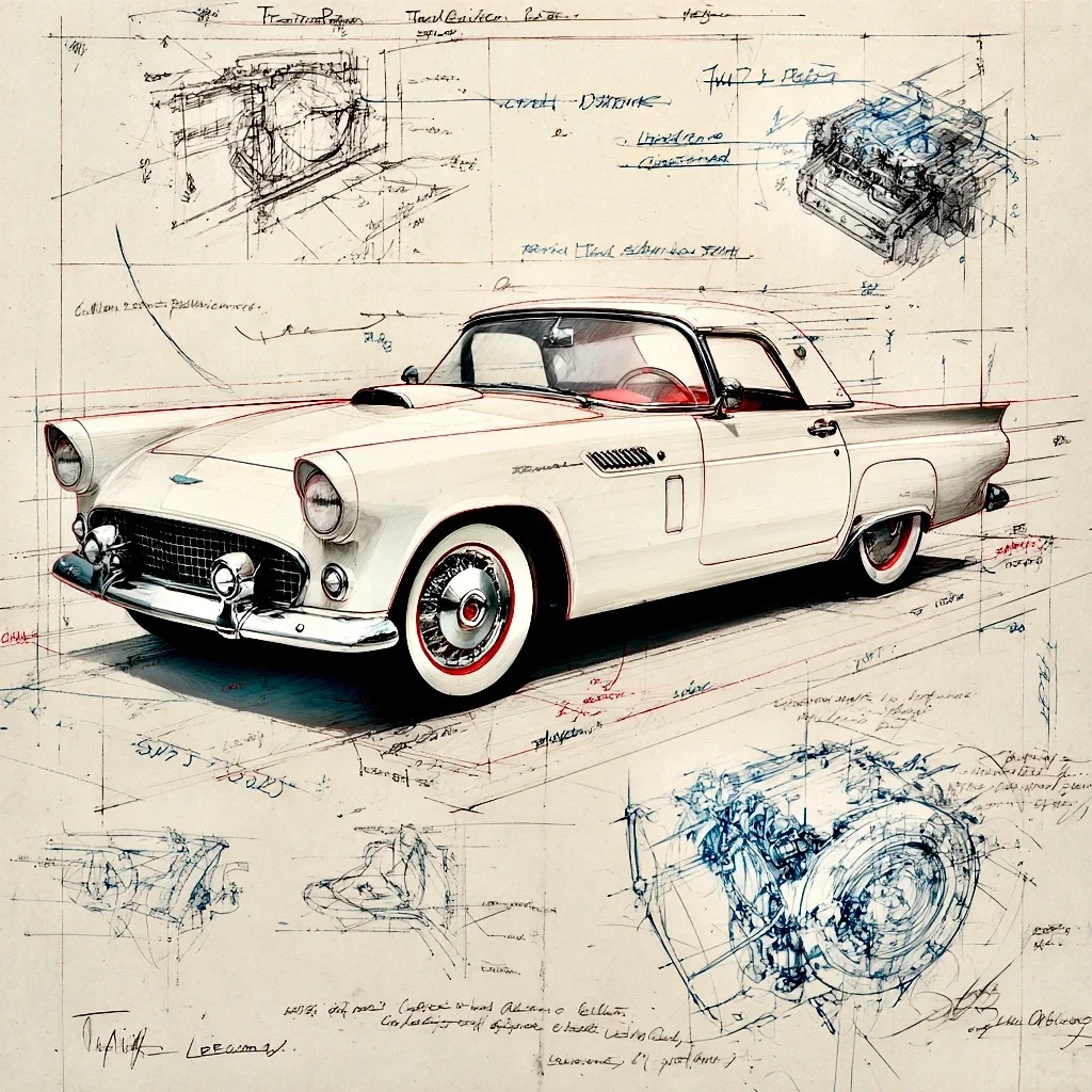 福特雷鸟·设计草稿［咒语］